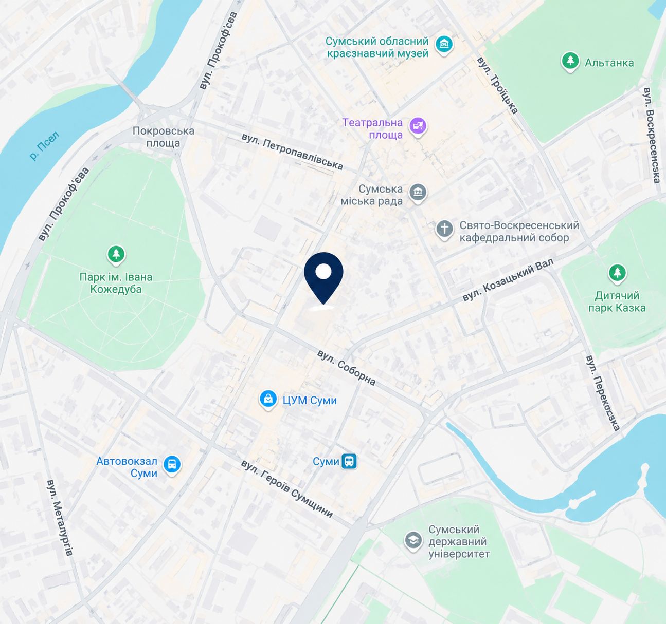 Карта розташування Федерації